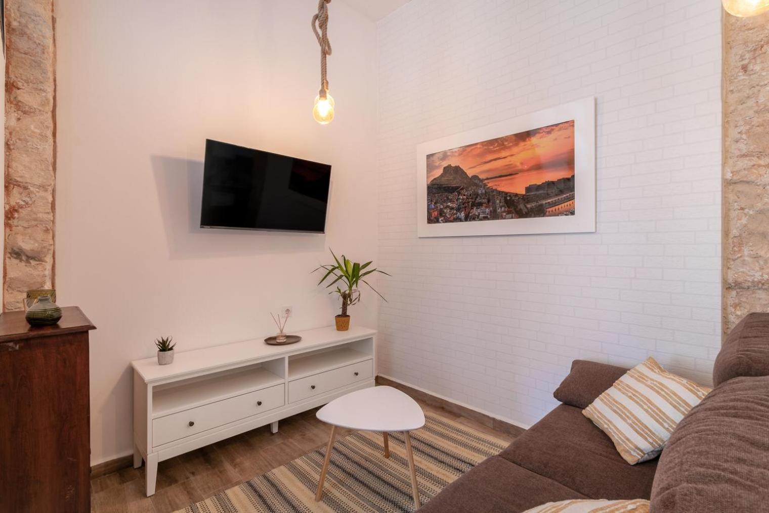 Bel Appartement Rustique Au Coeur D'Alicante Extérieur photo